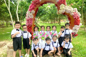 NGÀY TRẢI NGHIỆM ĐẦY Ý NGHĨA TẠI SƠN PHƯỚC FARM CỦA CÁC THIÊN THẦN NHỎ TRƯỜNG MẦM NON KHÁNH AN