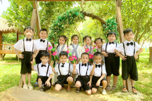 LỄ TỐT NGHIỆP RA TRƯỜNG ĐẦY Ý NGHĨA CỦA CÁC BÉ TRƯỜNG MẦM NON HỒNG NHUNG (ĐÀ NẴNG) TẠI SƠN PHƯỚC FARM